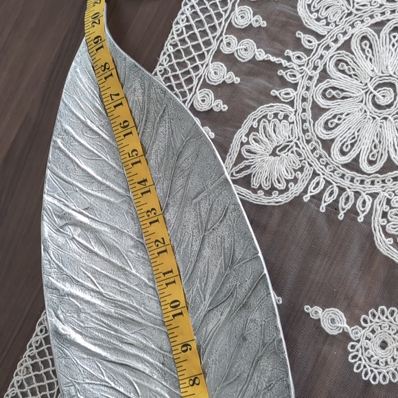 Martha Stewart decorational Aluminum center piece tray - Picture 7 of 7